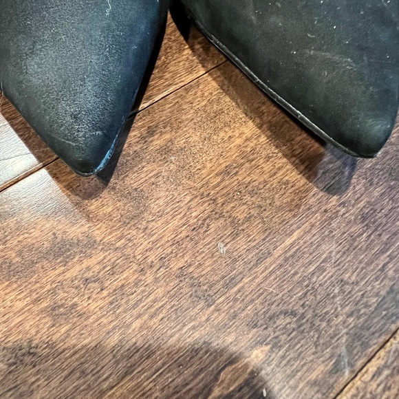 ALDO Black Suede Stilettos - Picture 2 of 6